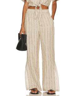 Sanctuary Side Slit Wide Leg Pant