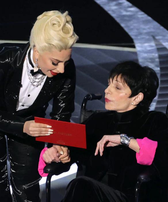 liza minelli lady gaga oscars