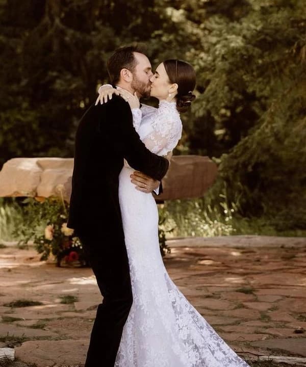 Lily Collins' Wedding Is Straight Out Of A Fairytale