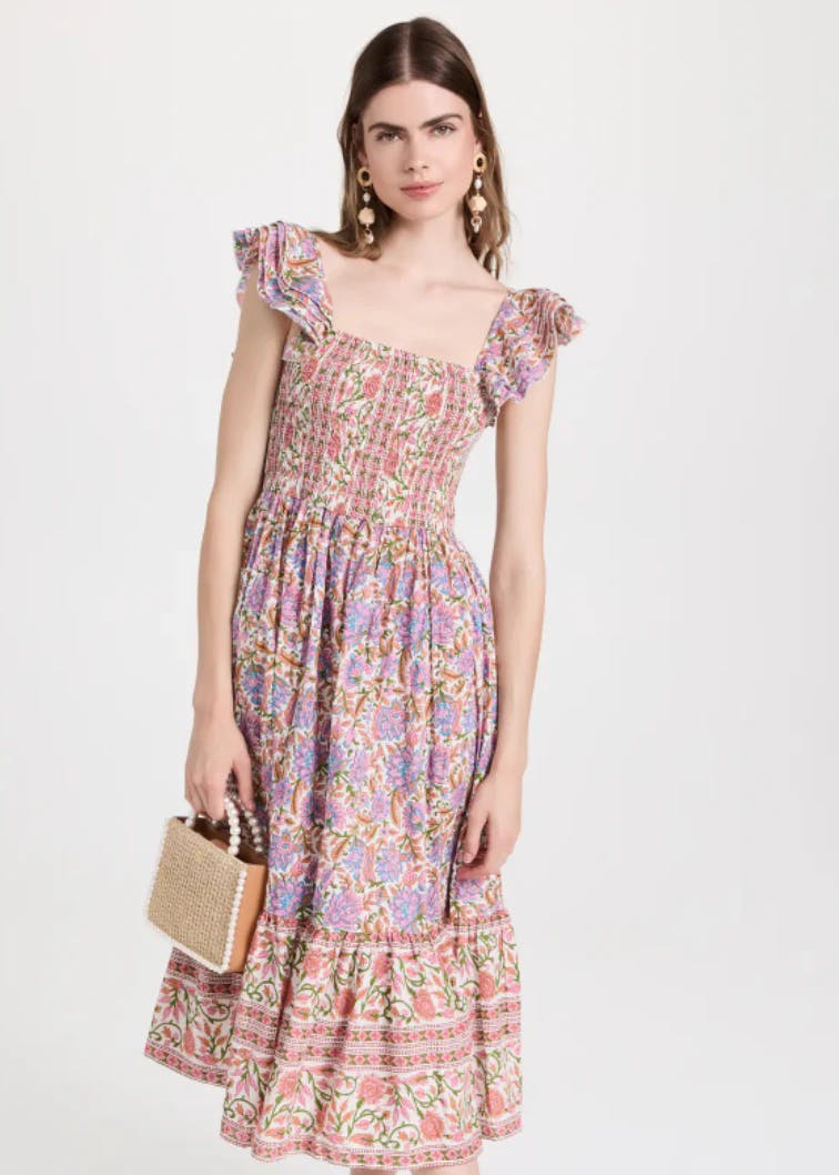 Floral Summer Dress - Nursing Friendly Dresses