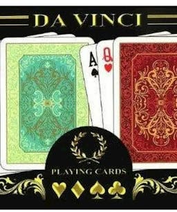 DA VINCI Persiano, Italian 100% Plastic Playing Cards