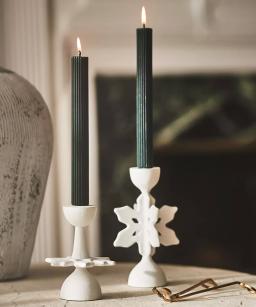 Blanche Snowflake Candle Holder