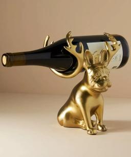 Frenchie Wine Bottle Holder