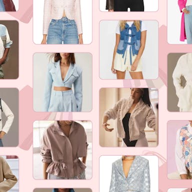 Tired Of Your Jean Jacket? Here Are 49 Feminine, Lightweight Jackets To Add To Your Wardrobe
